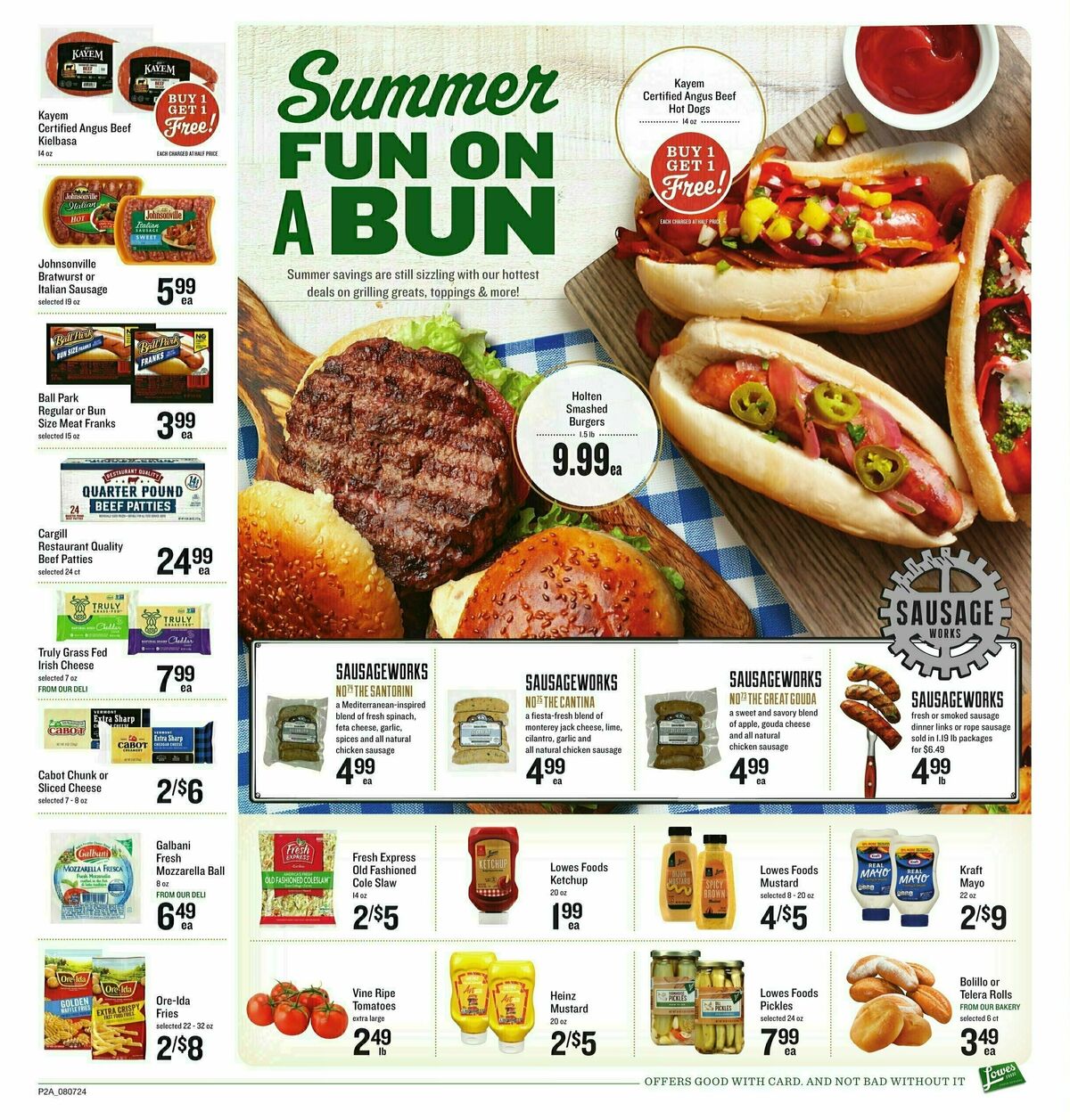 Lowes Foods Weekly Ad from August 7