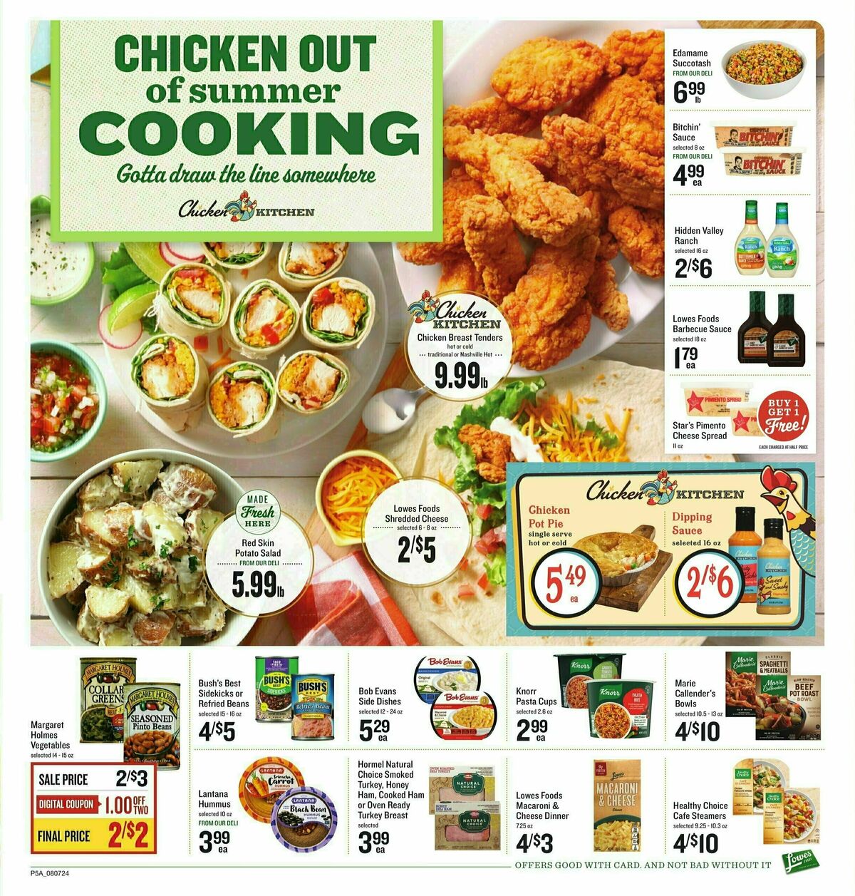 Lowes Foods Weekly Ad from August 7