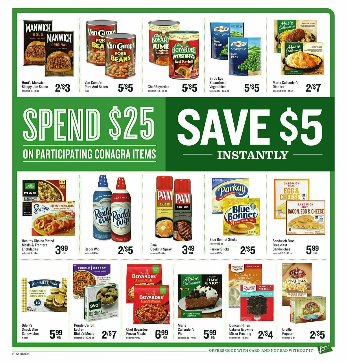 Lowes Foods Weekly Ad from August 28