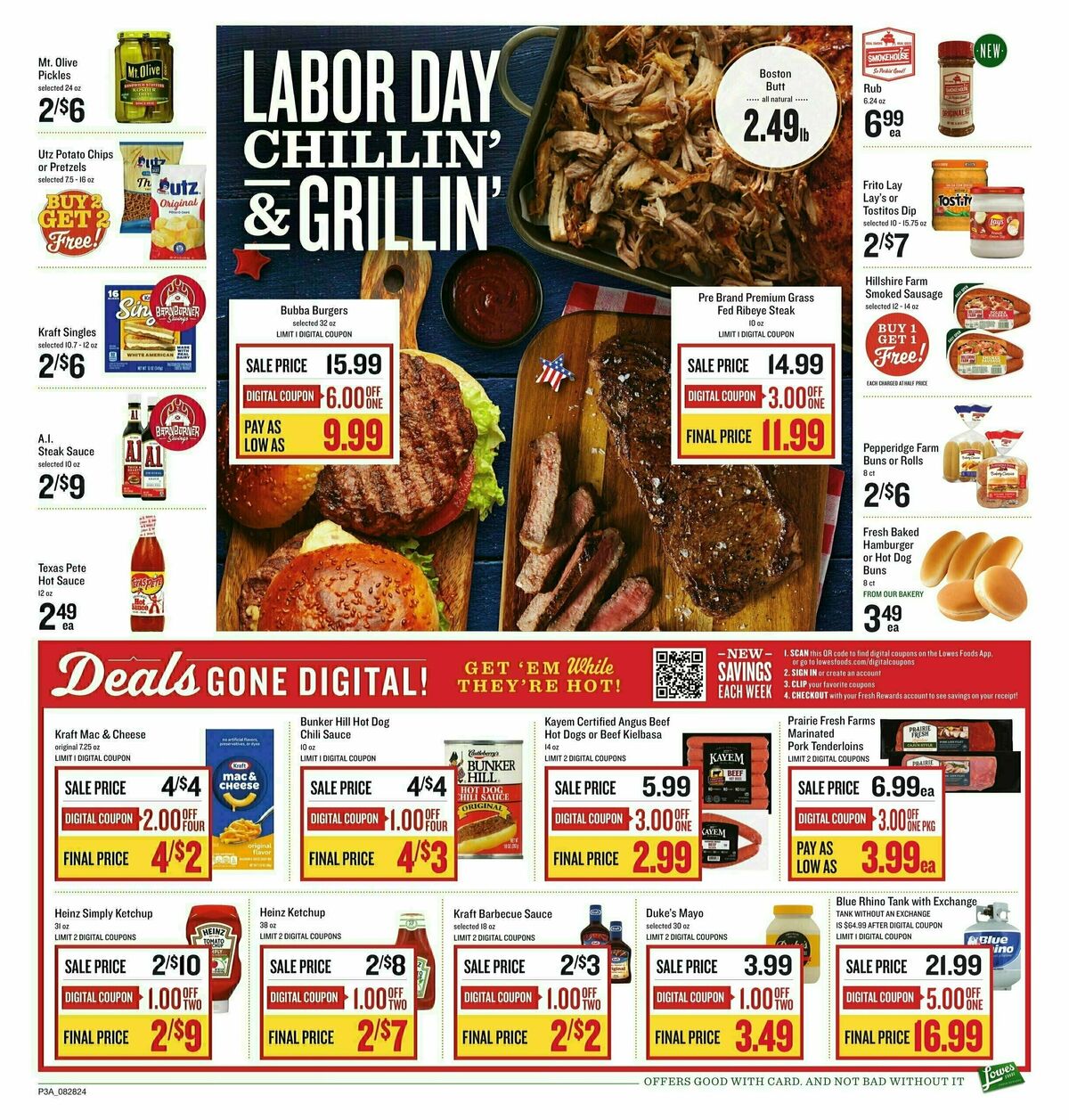 Lowes Foods Weekly Ad from August 28