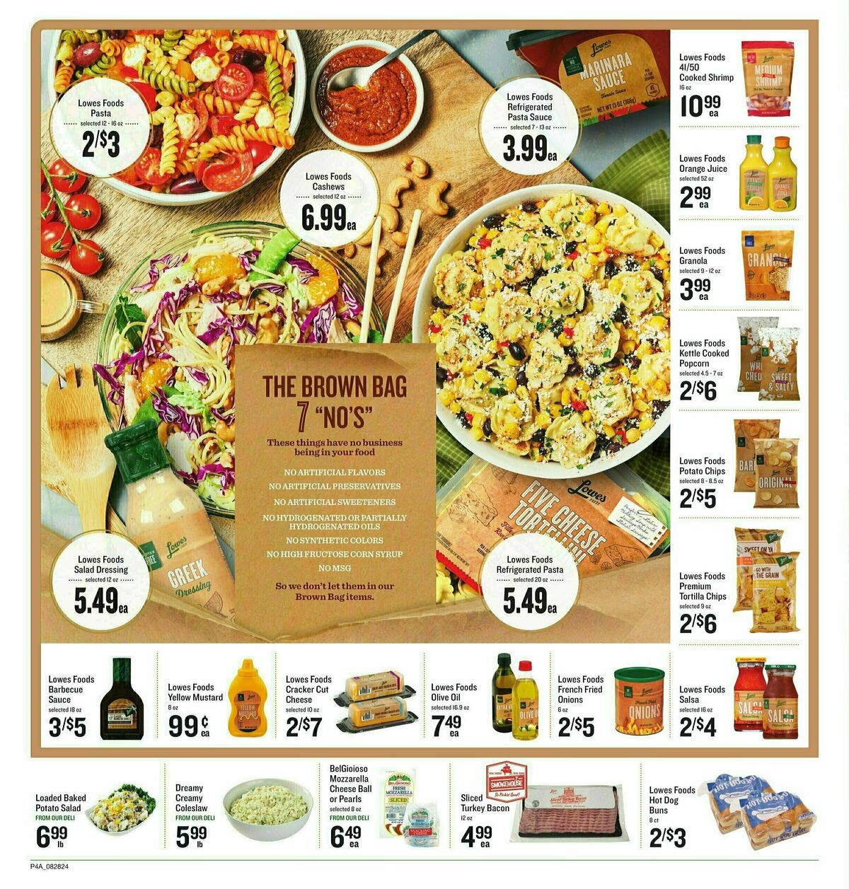 Lowes Foods Weekly Ad from August 28