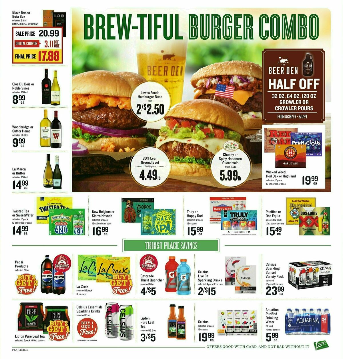 Lowes Foods Weekly Ad from August 28