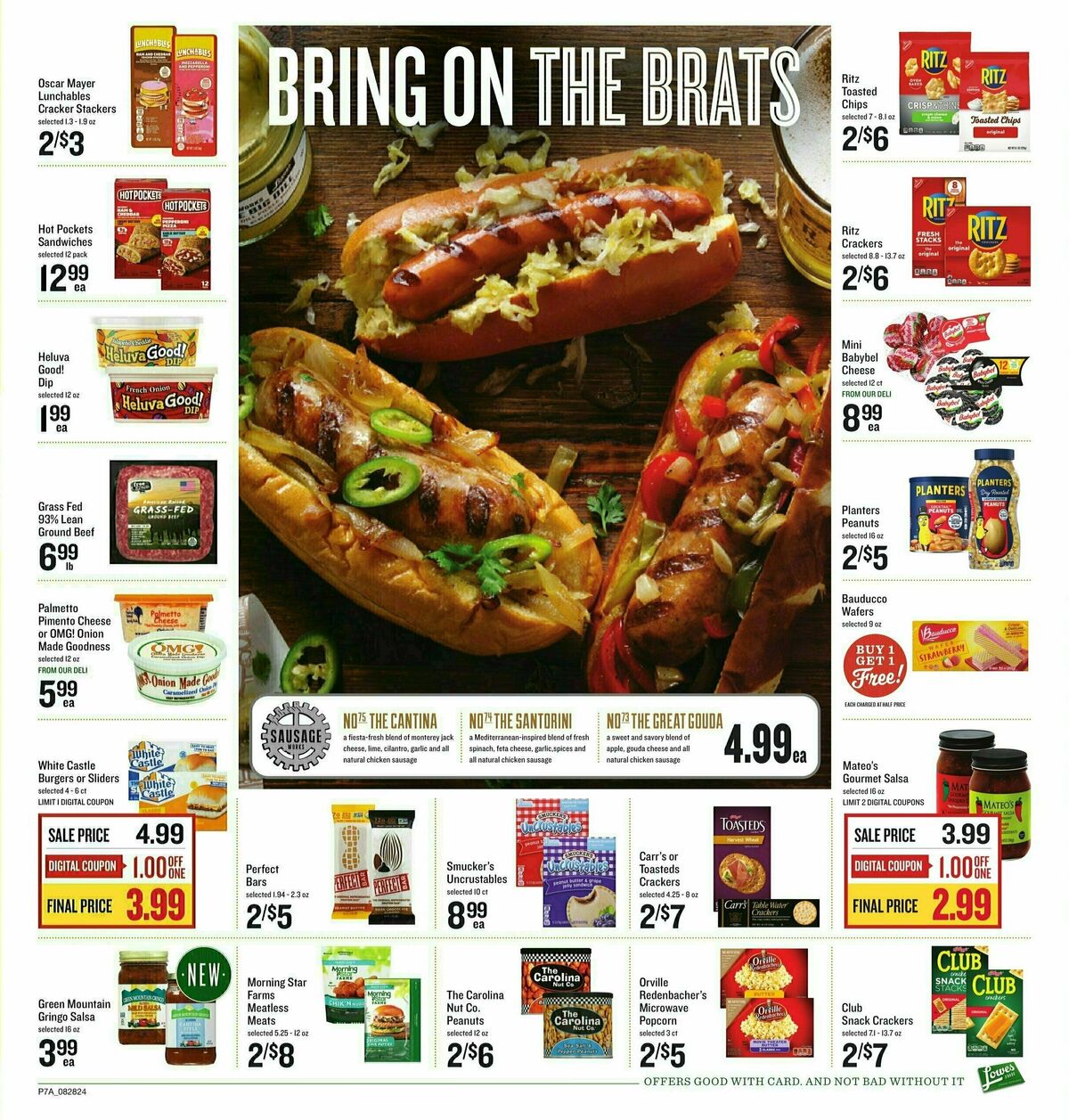 Lowes Foods Weekly Ad from August 28