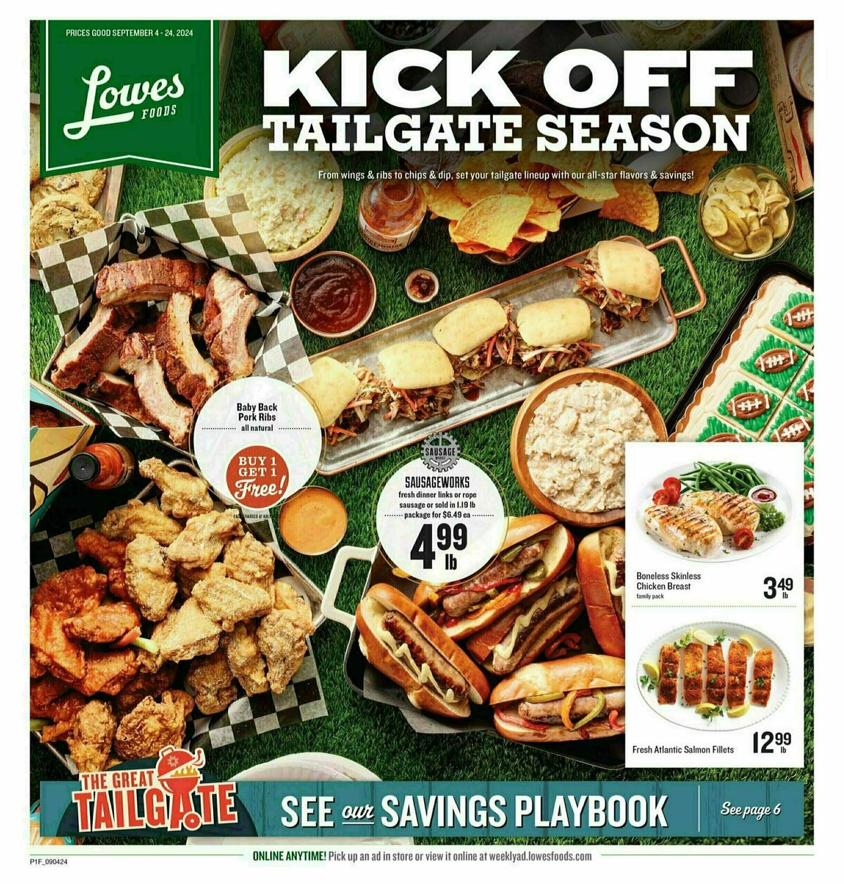 Lowes Foods Weekly Ad from September 4