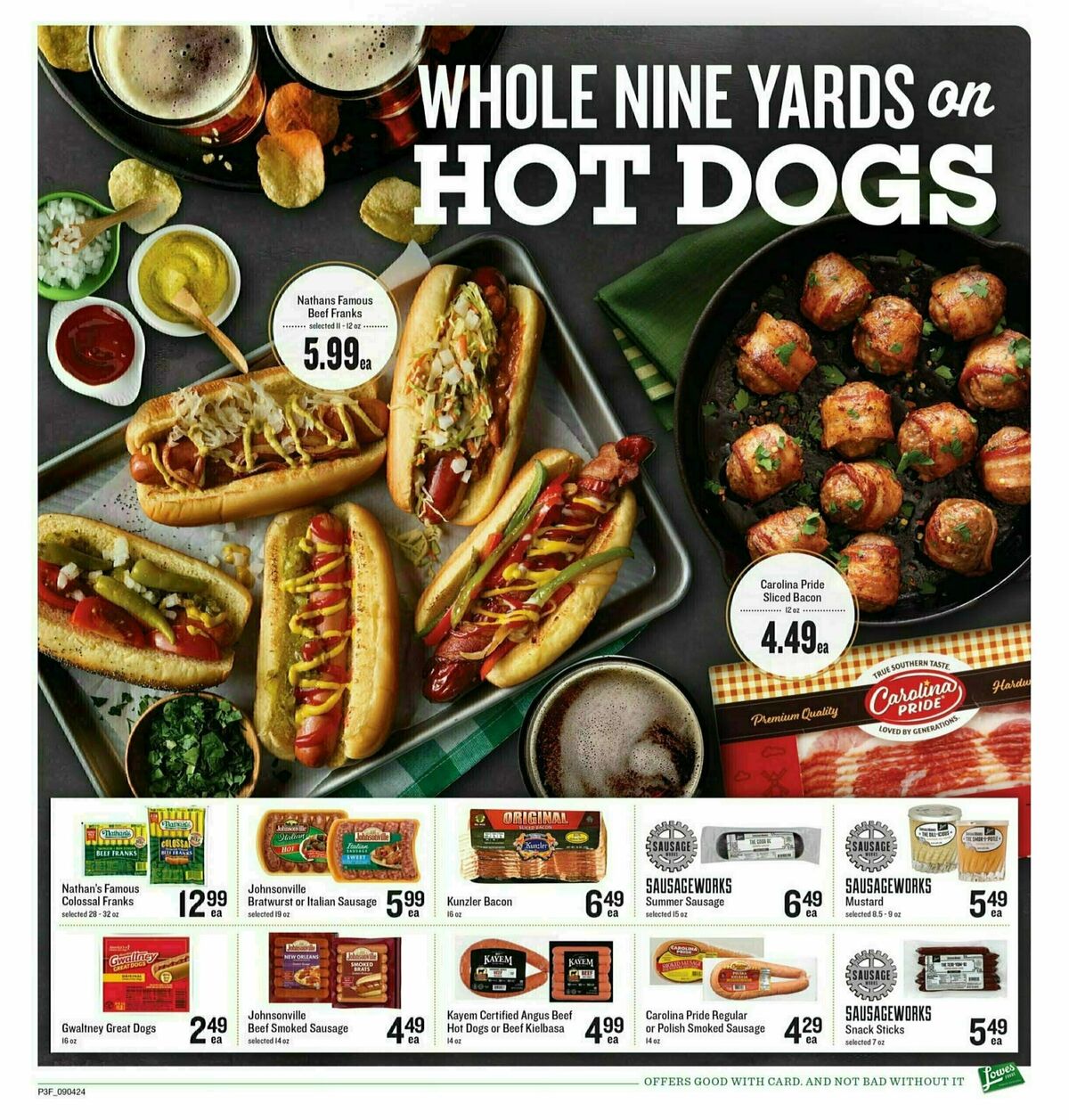 Lowes Foods Weekly Ad from September 4