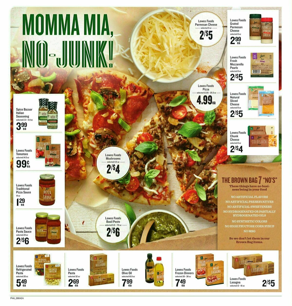 Lowes Foods Weekly Ad from September 4