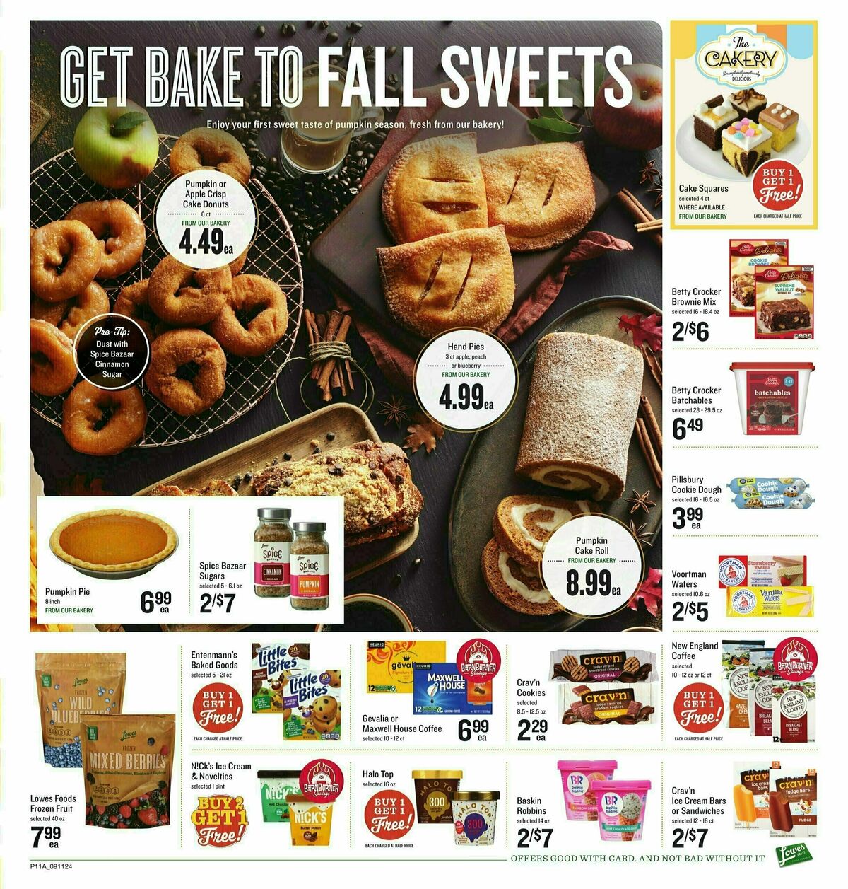 Lowes Foods Weekly Ad from September 11