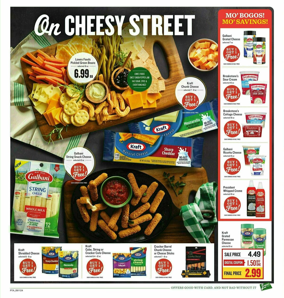 Lowes Foods Weekly Ad from September 11