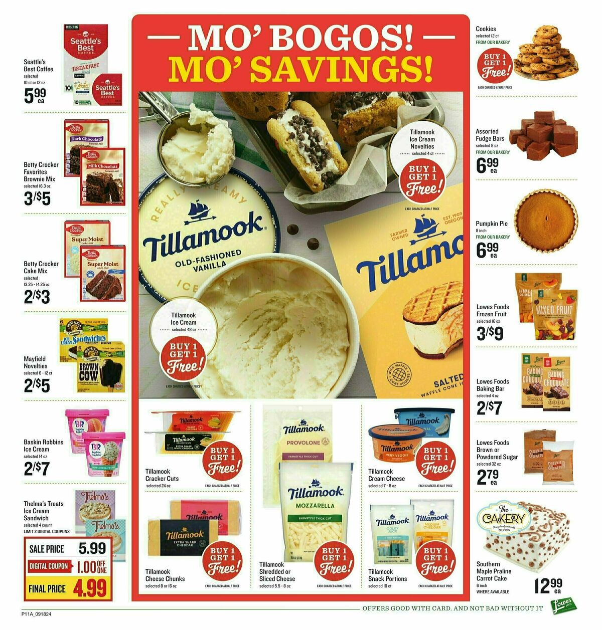 Lowes Foods Weekly Ad from September 18