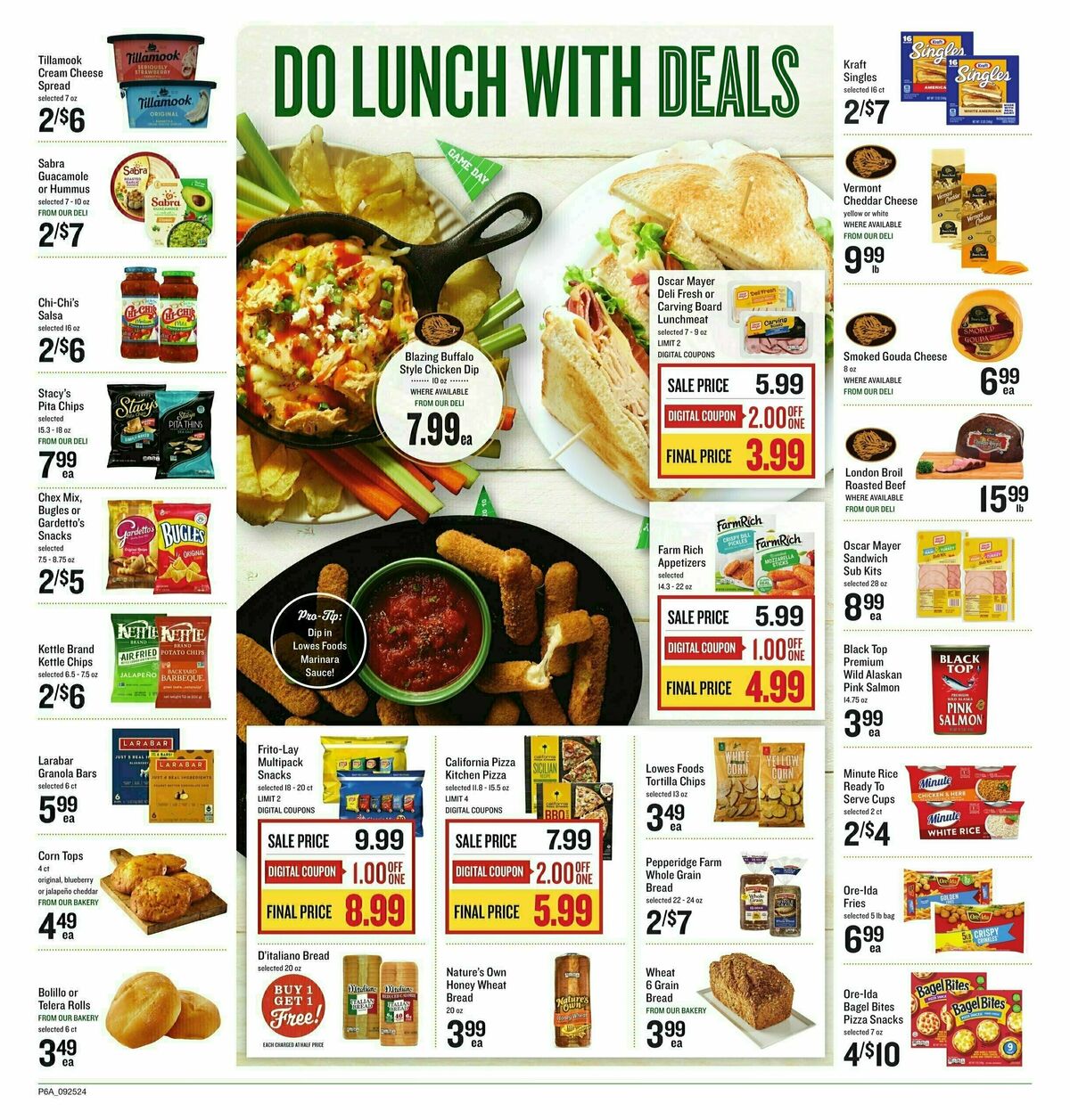 Lowes Foods Weekly Ad from September 25