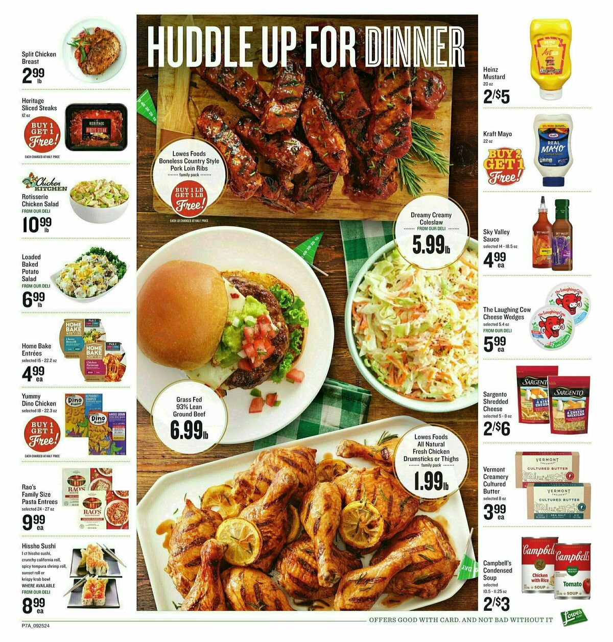 Lowes Foods Weekly Ad from September 25