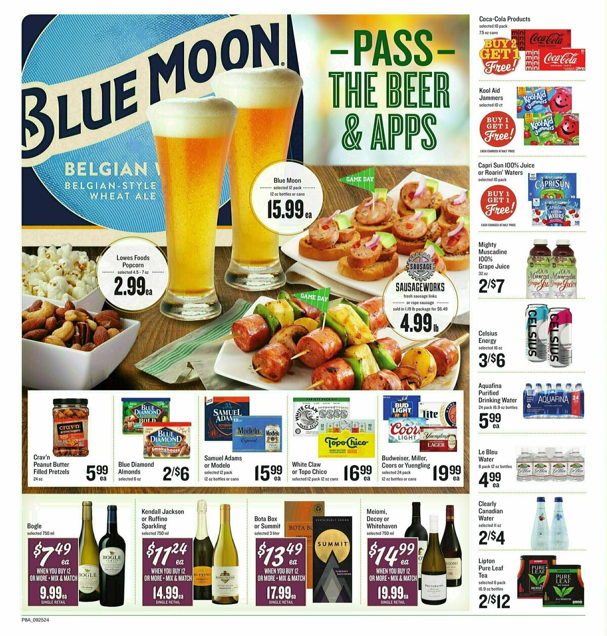 Lowes Foods Weekly Ad from September 25