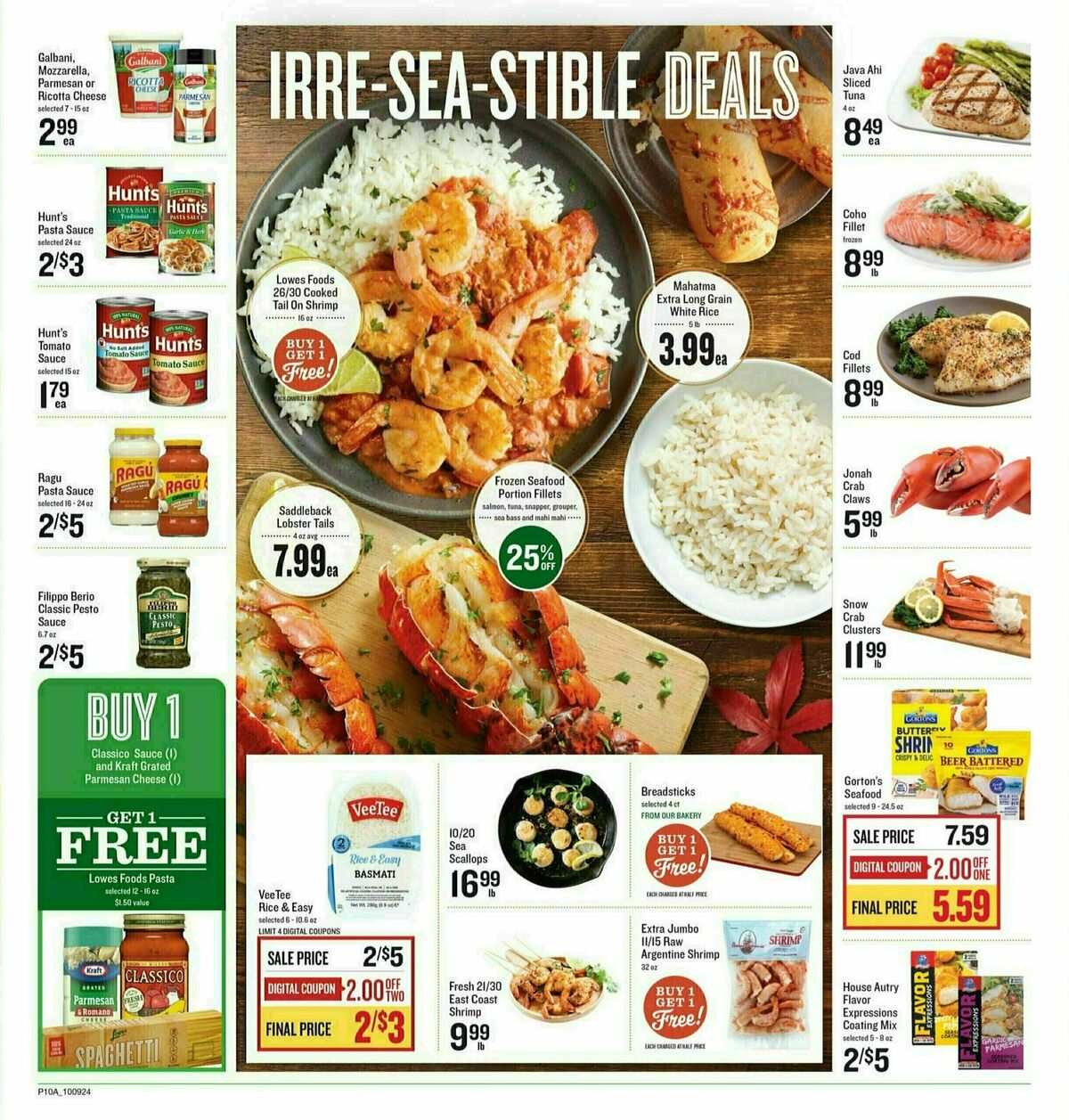 Lowes Foods Weekly Ad from October 9