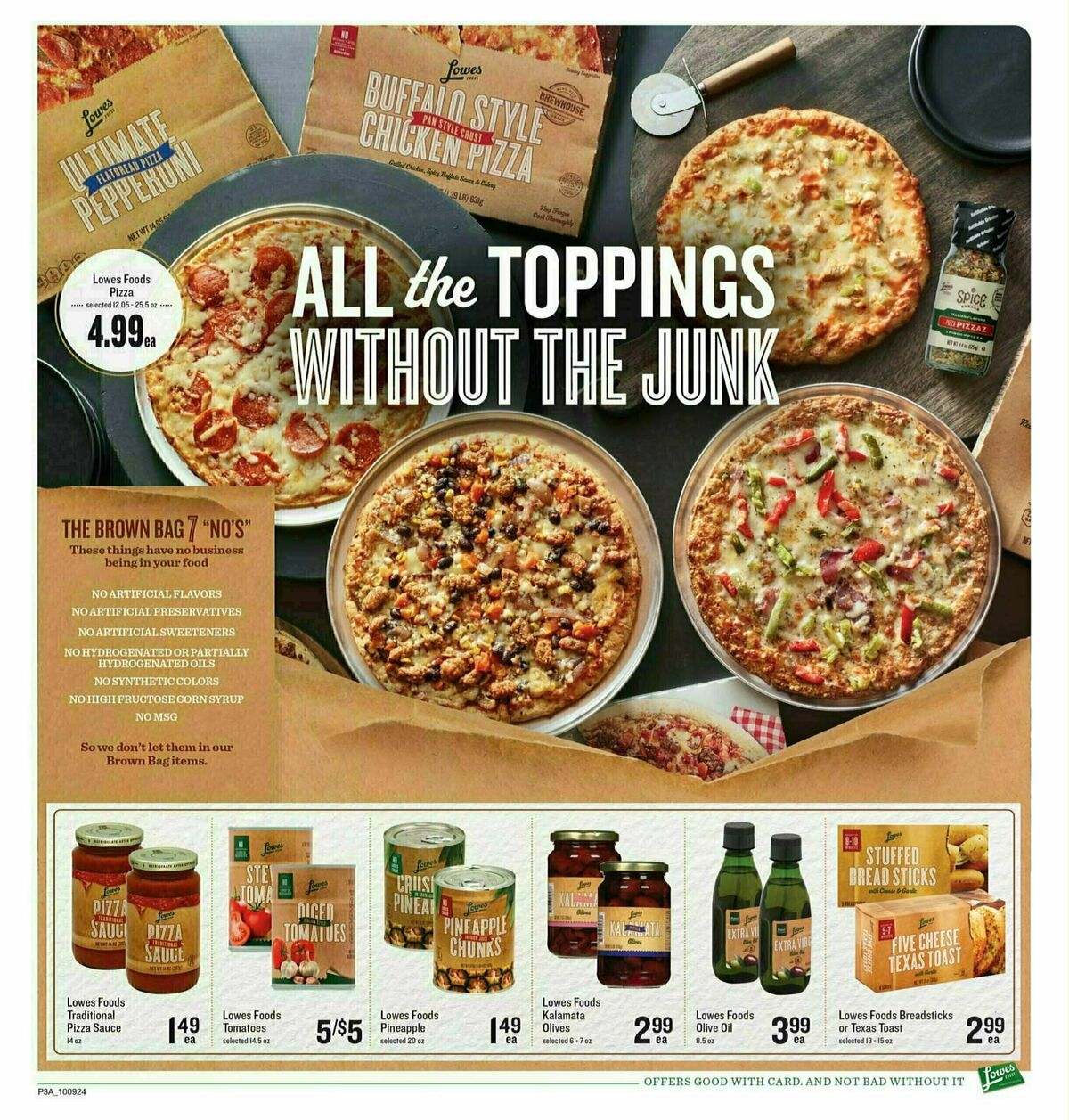 Lowes Foods Weekly Ad from October 9