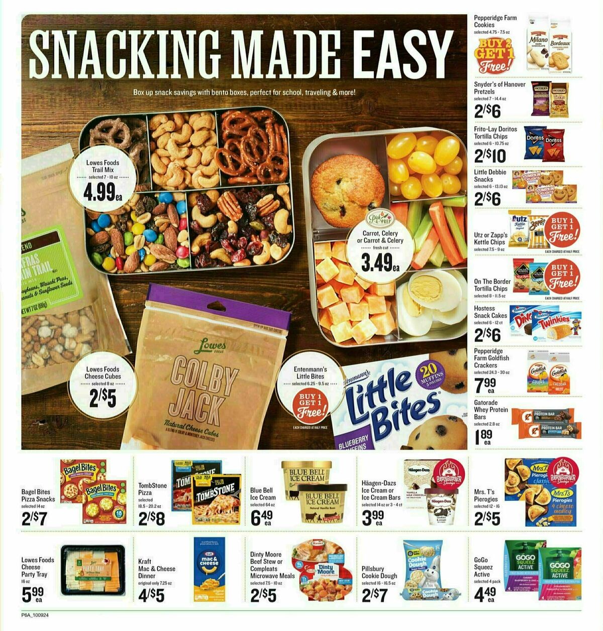 Lowes Foods Weekly Ad from October 9