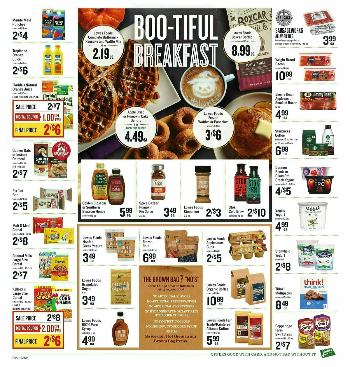 Lowes Foods Weekly Ad from October 23