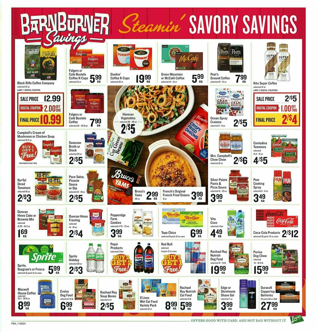 Lowes Foods Weekly Ad from November 6