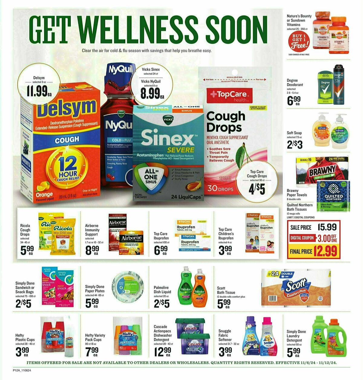 Lowes Foods Weekly Ad from November 6