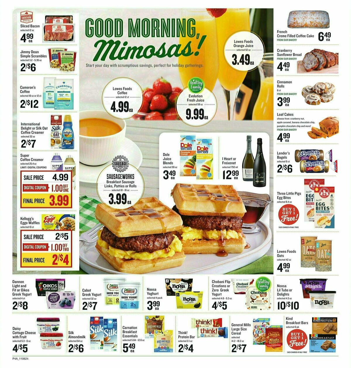 Lowes Foods Weekly Ad from November 6