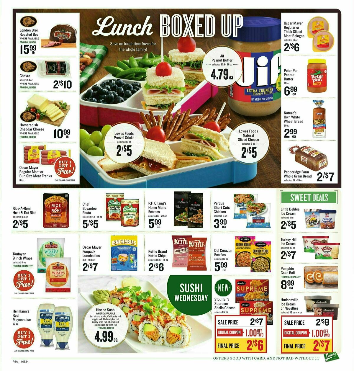 Lowes Foods Weekly Ad from November 6