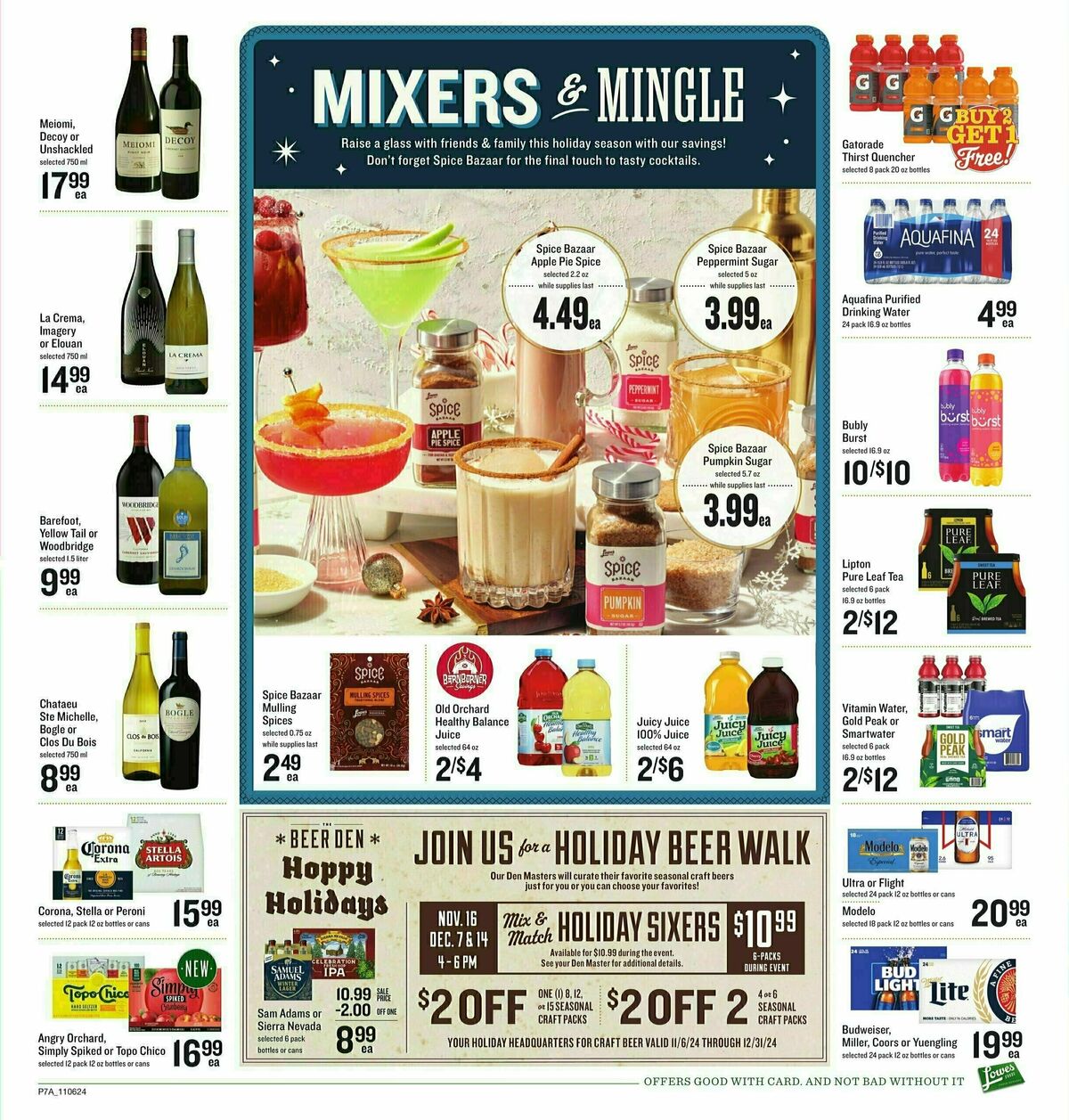 Lowes Foods Weekly Ad from November 6