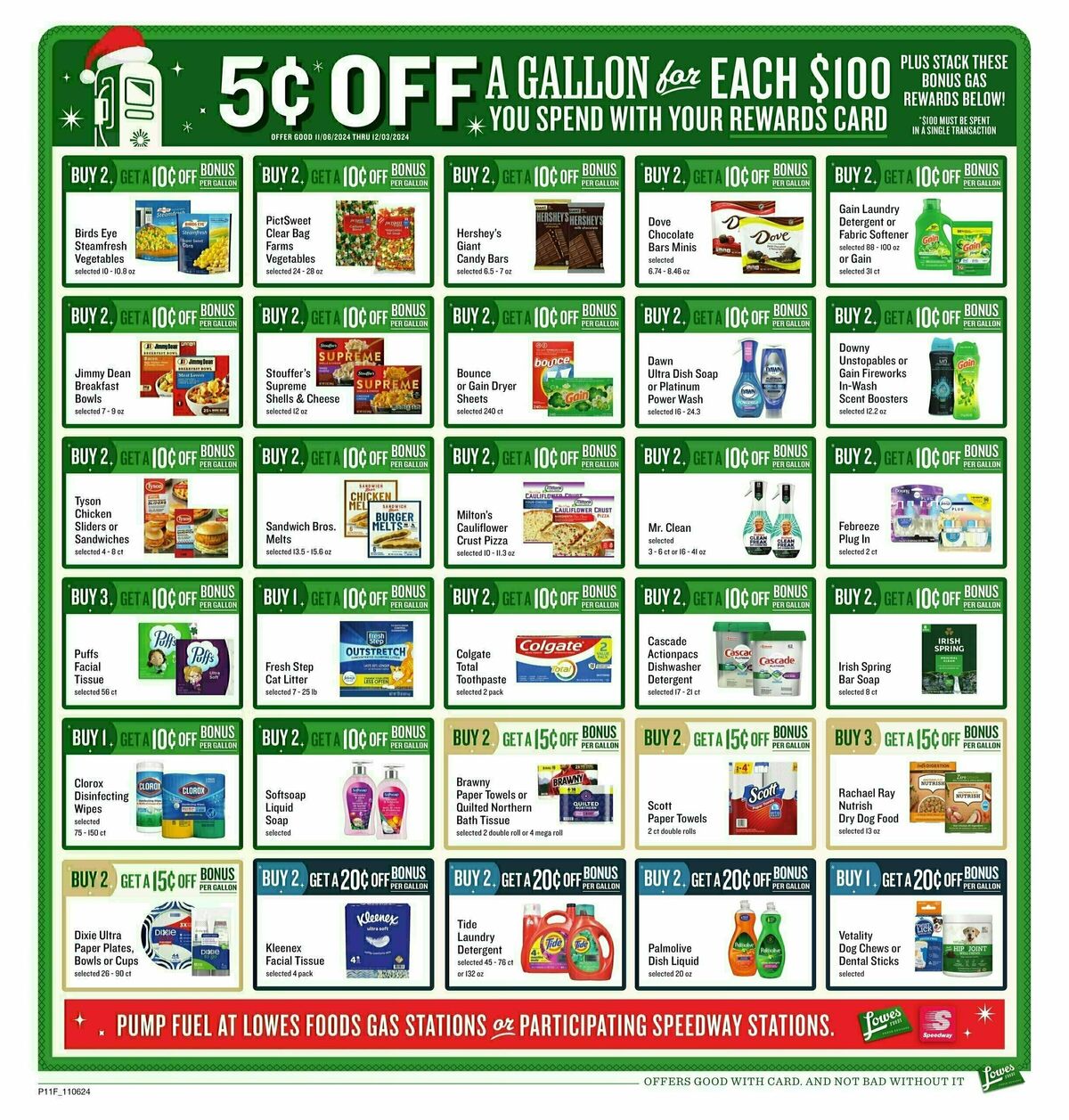 Lowes Foods Happy Holi-Glazing Weekly Ad from November 6