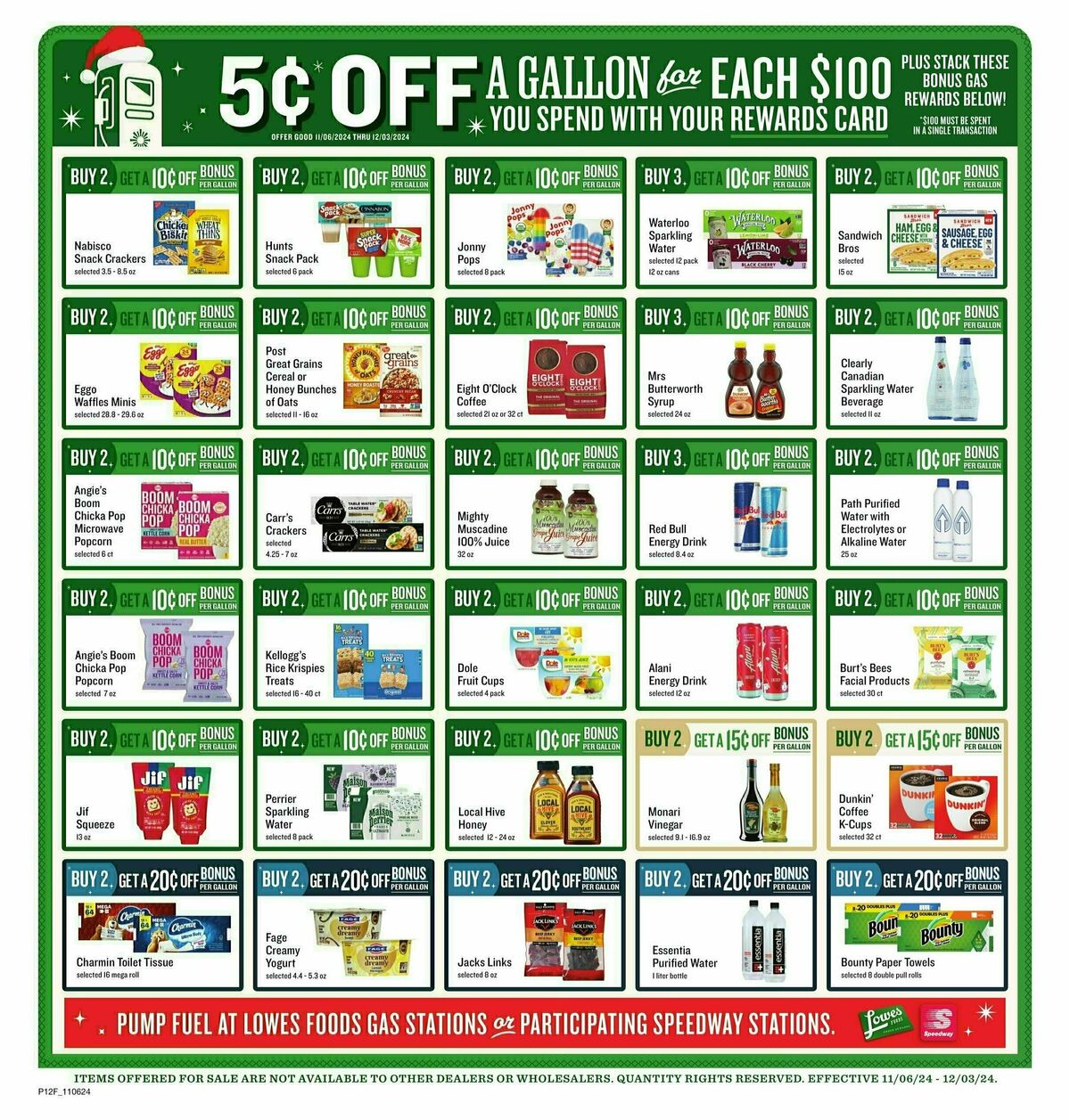 Lowes Foods Happy Holi-Glazing Weekly Ad from November 6