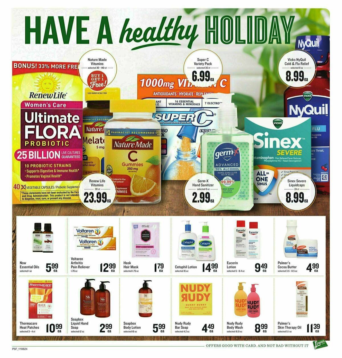 Lowes Foods Happy Holi-Glazing Weekly Ad from November 6