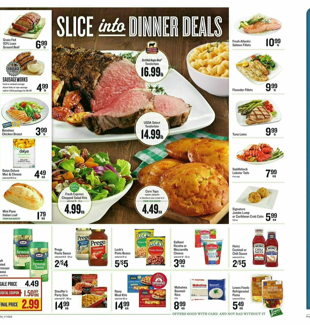 Lowes Foods Weekly Ad from November 13