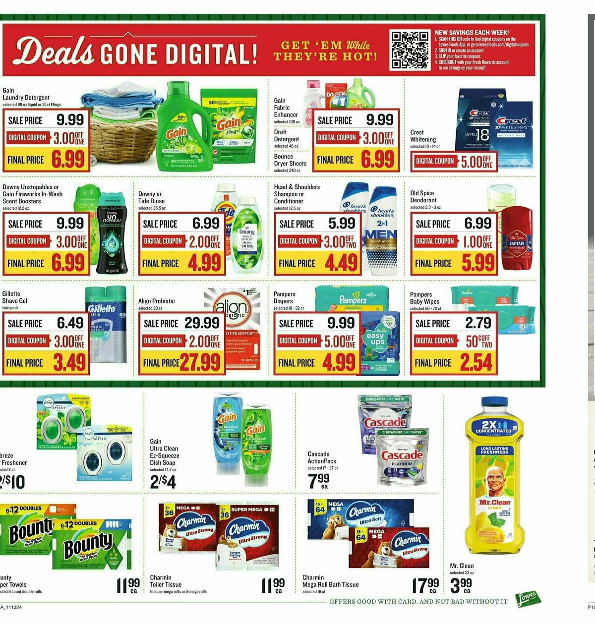 Lowes Foods Weekly Ad from November 13