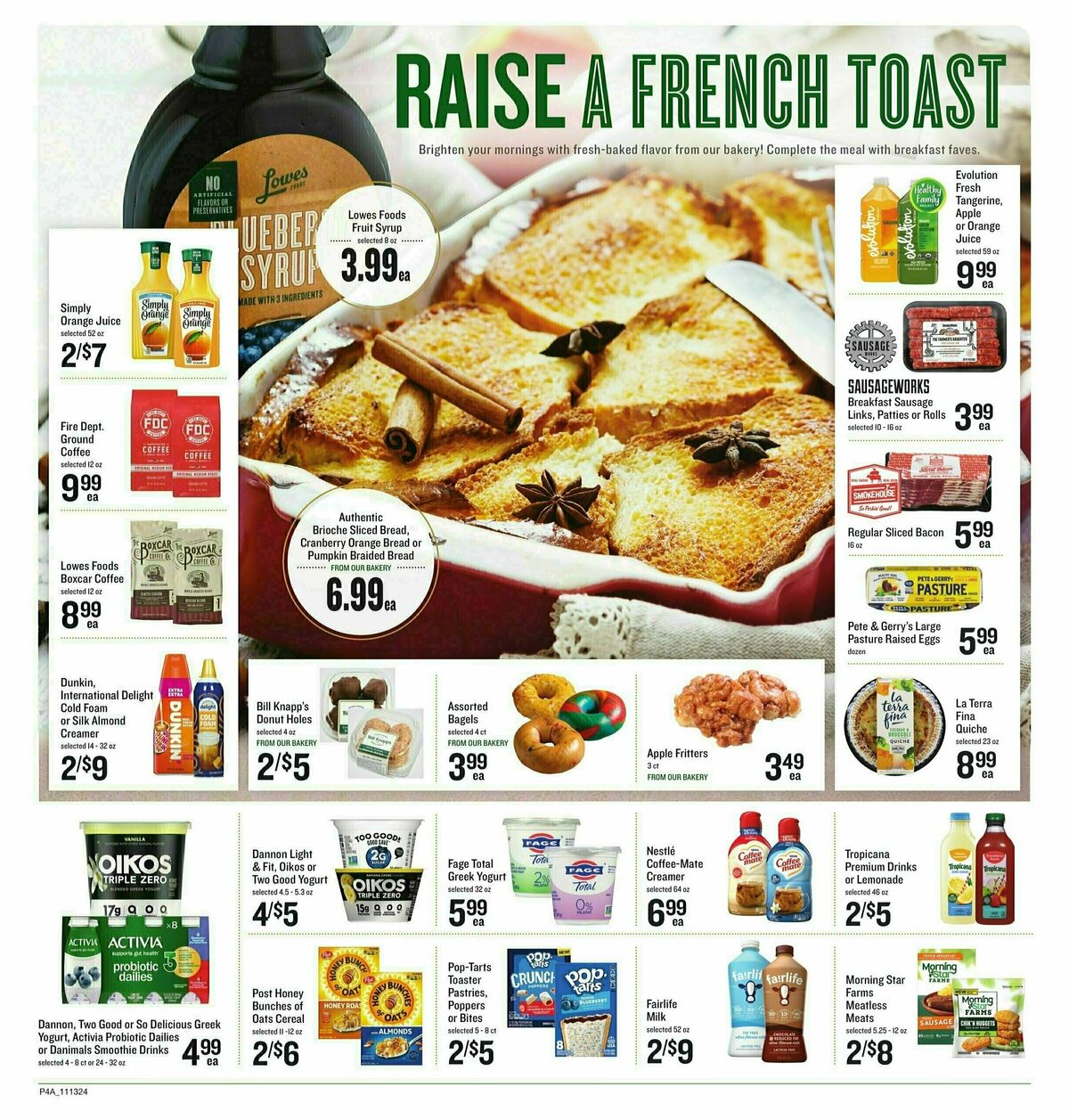 Lowes Foods Weekly Ad from November 13