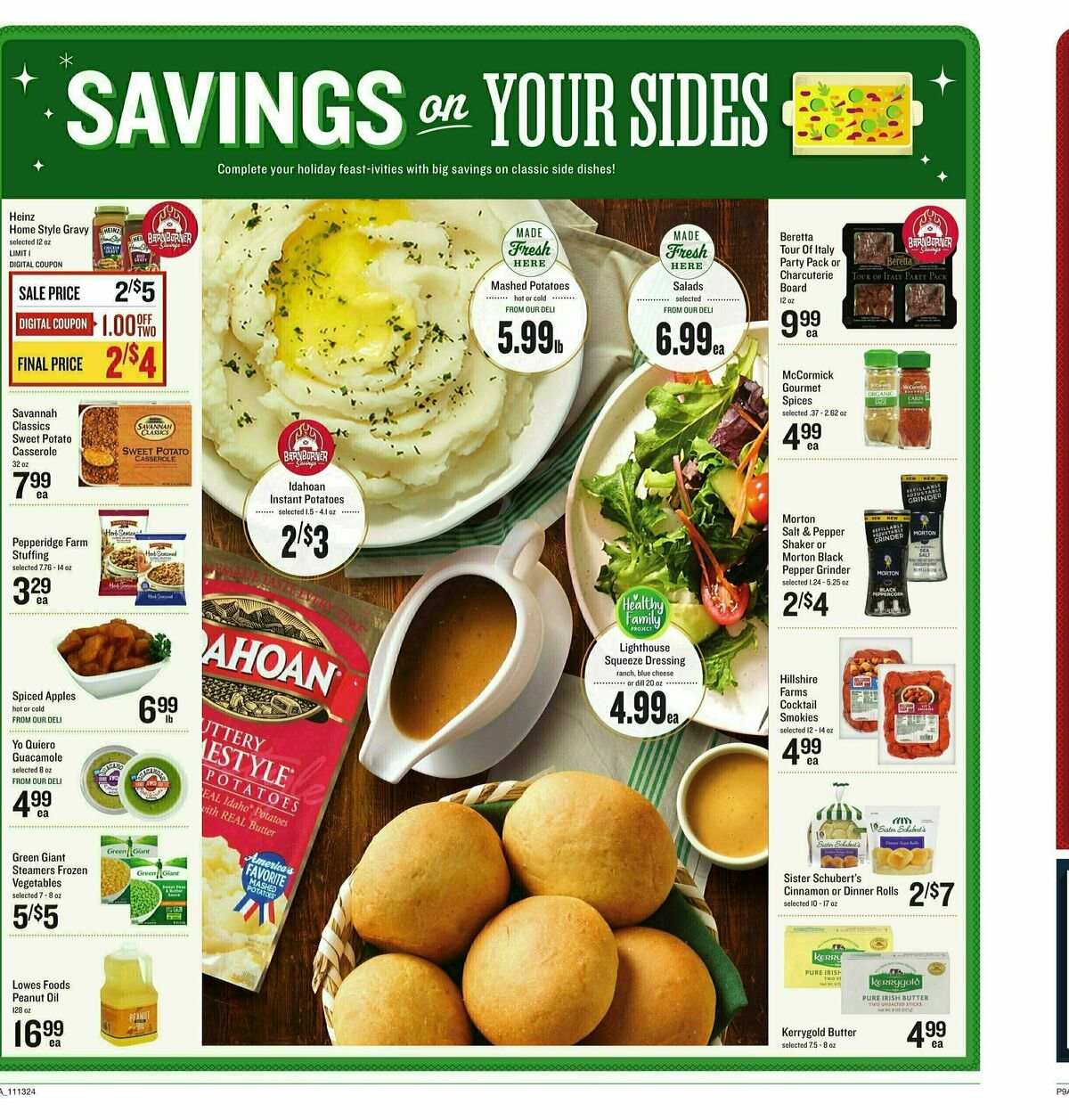 Lowes Foods Weekly Ad from November 13