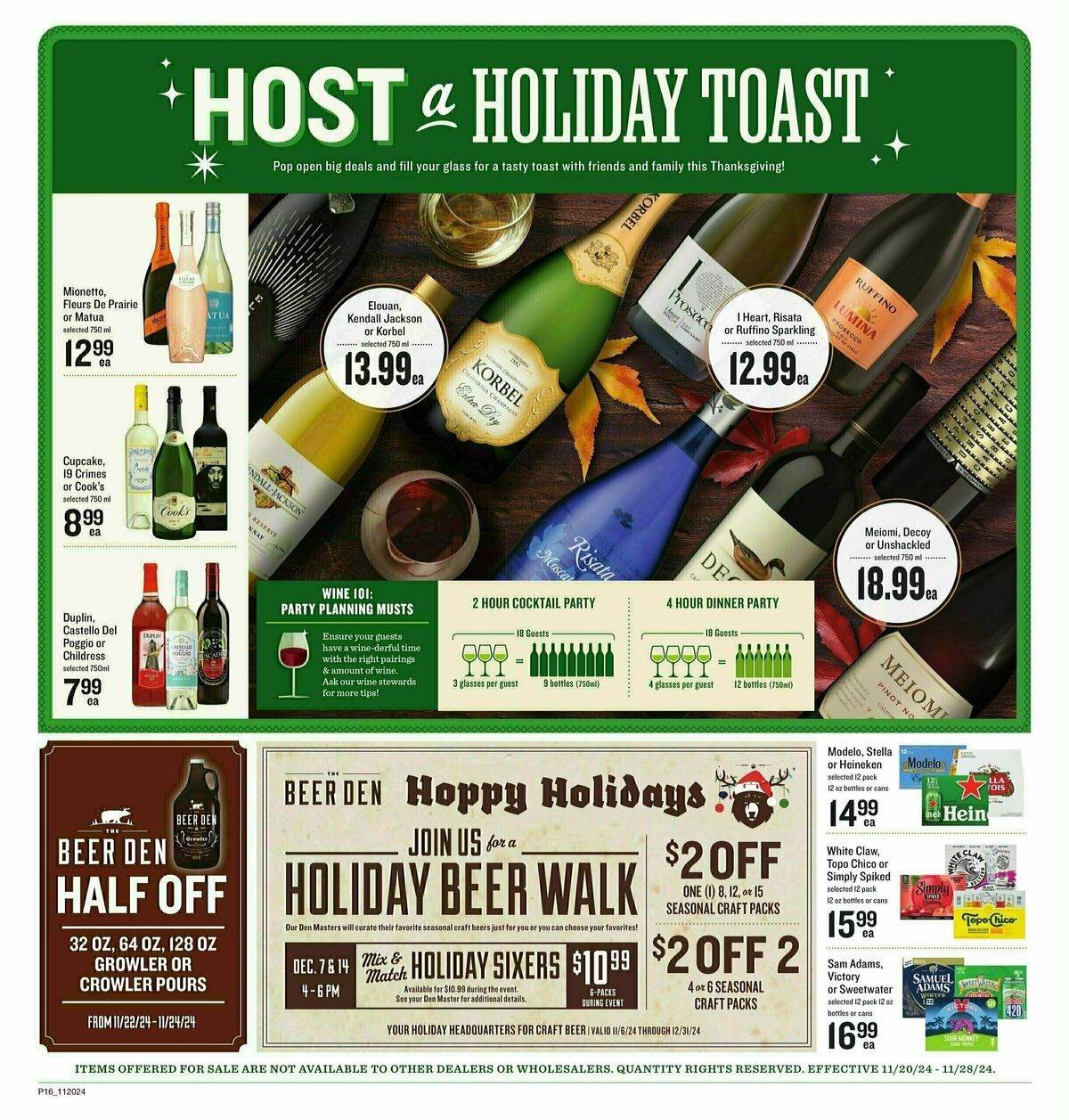 Lowes Foods Weekly Ad from November 20