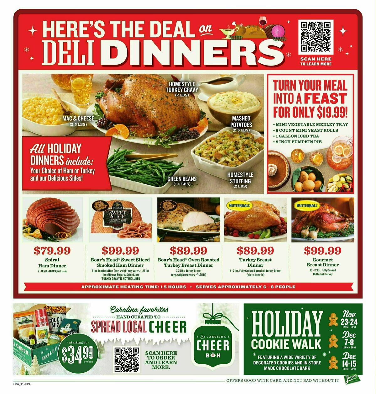 Lowes Foods Weekly Ad from November 20