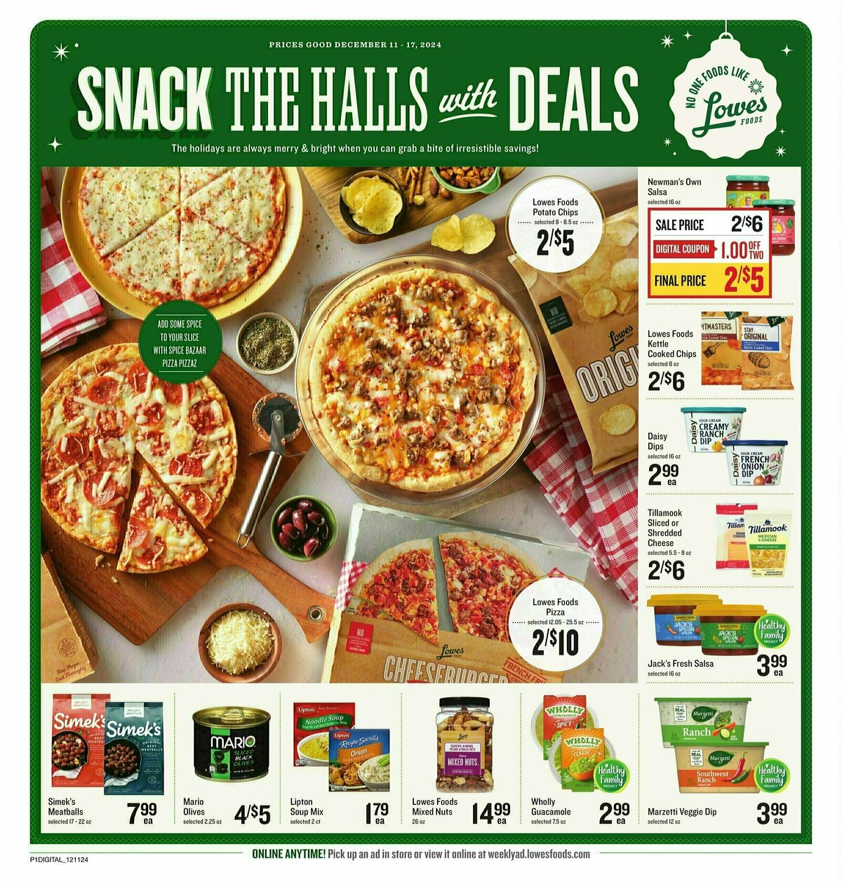 Lowes Foods Weekly Ad from December 11