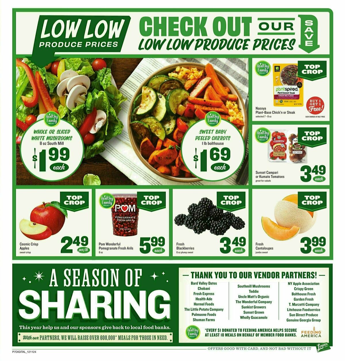 Lowes Foods Weekly Ad from December 11