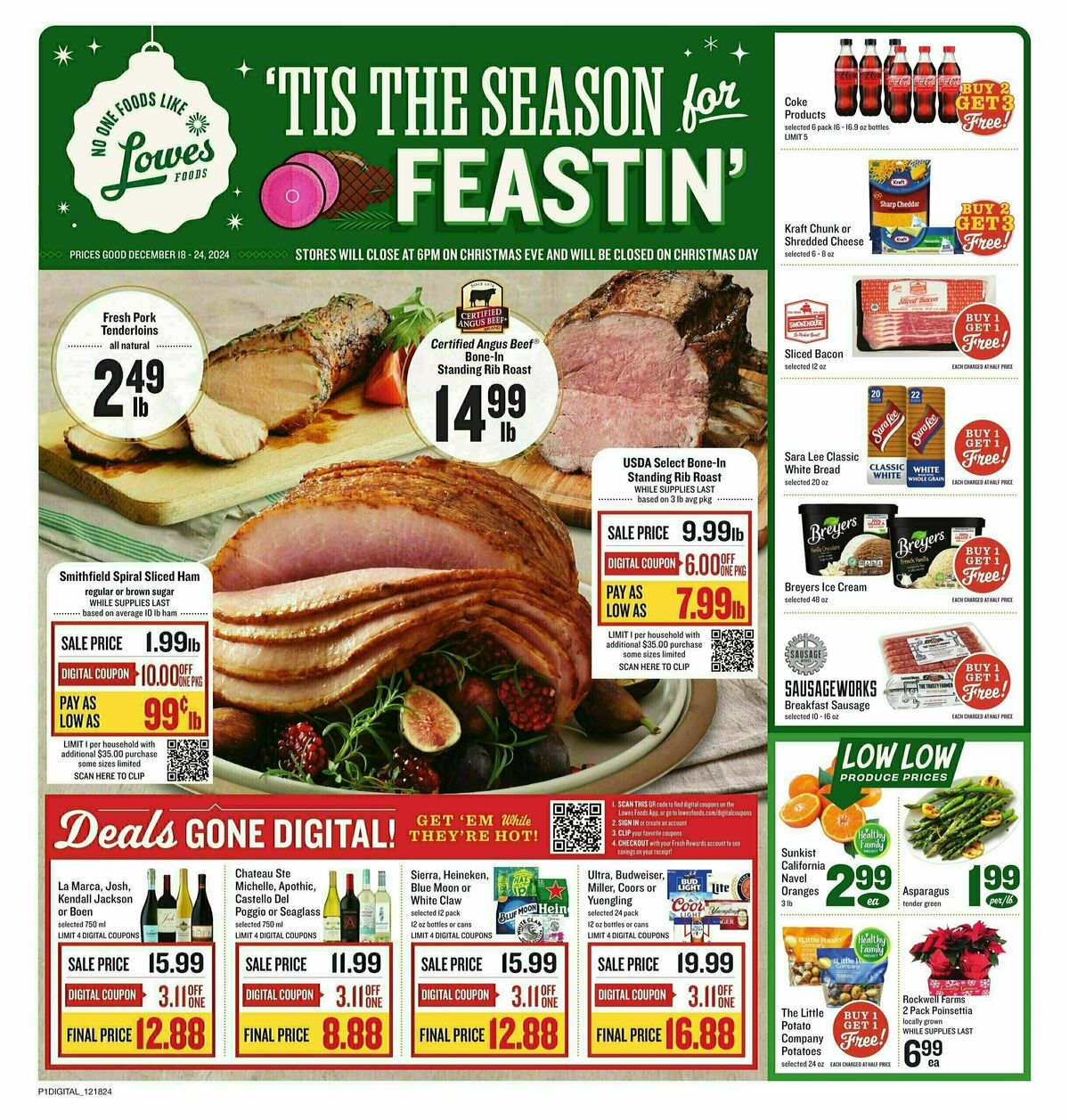 Lowes Foods Weekly Ad from December 18