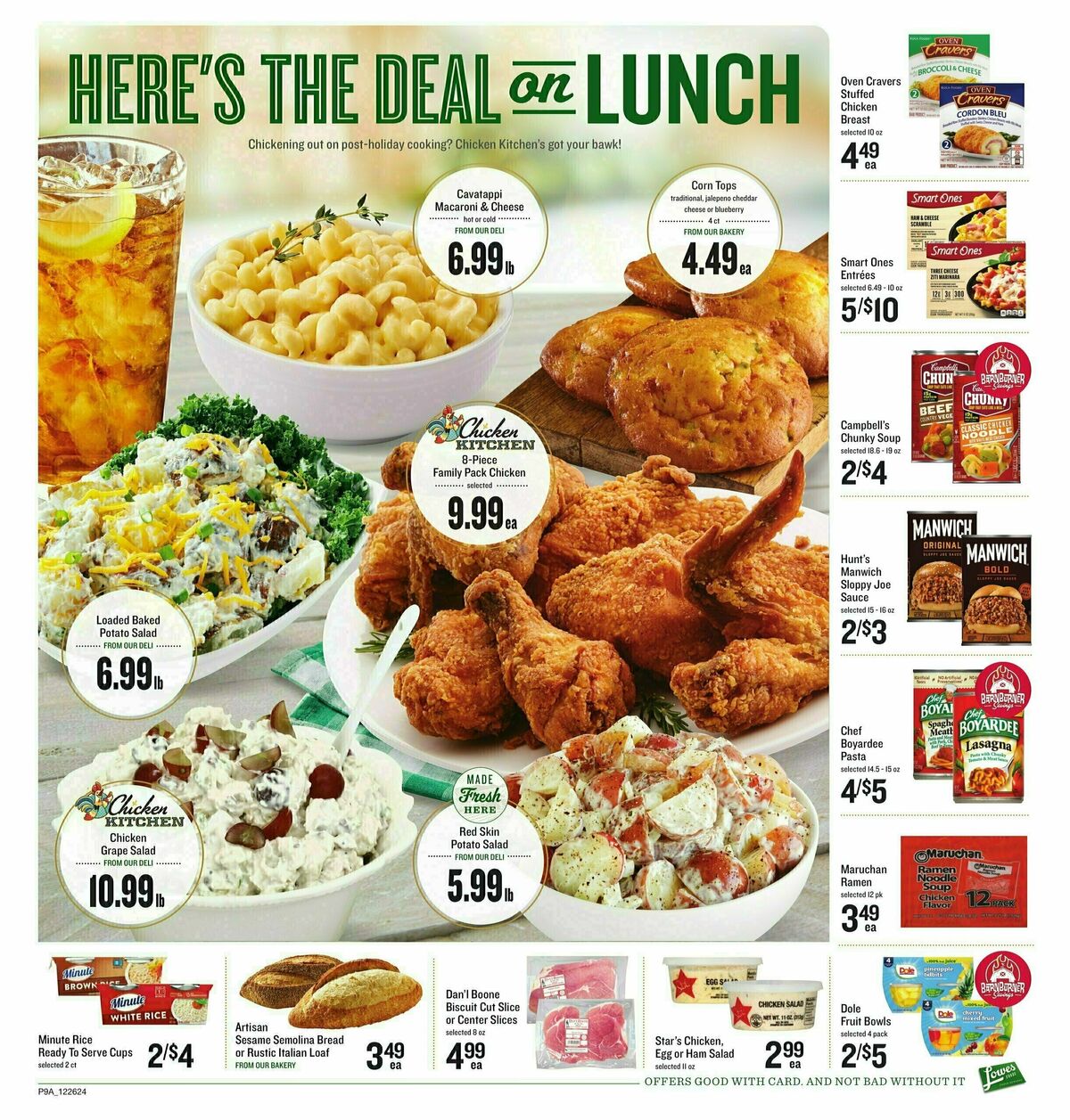 Lowes Foods Weekly Ad from December 25