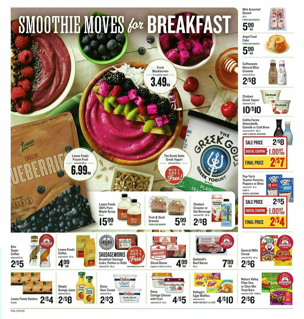 Lowes Foods Weekly Ad from January 1