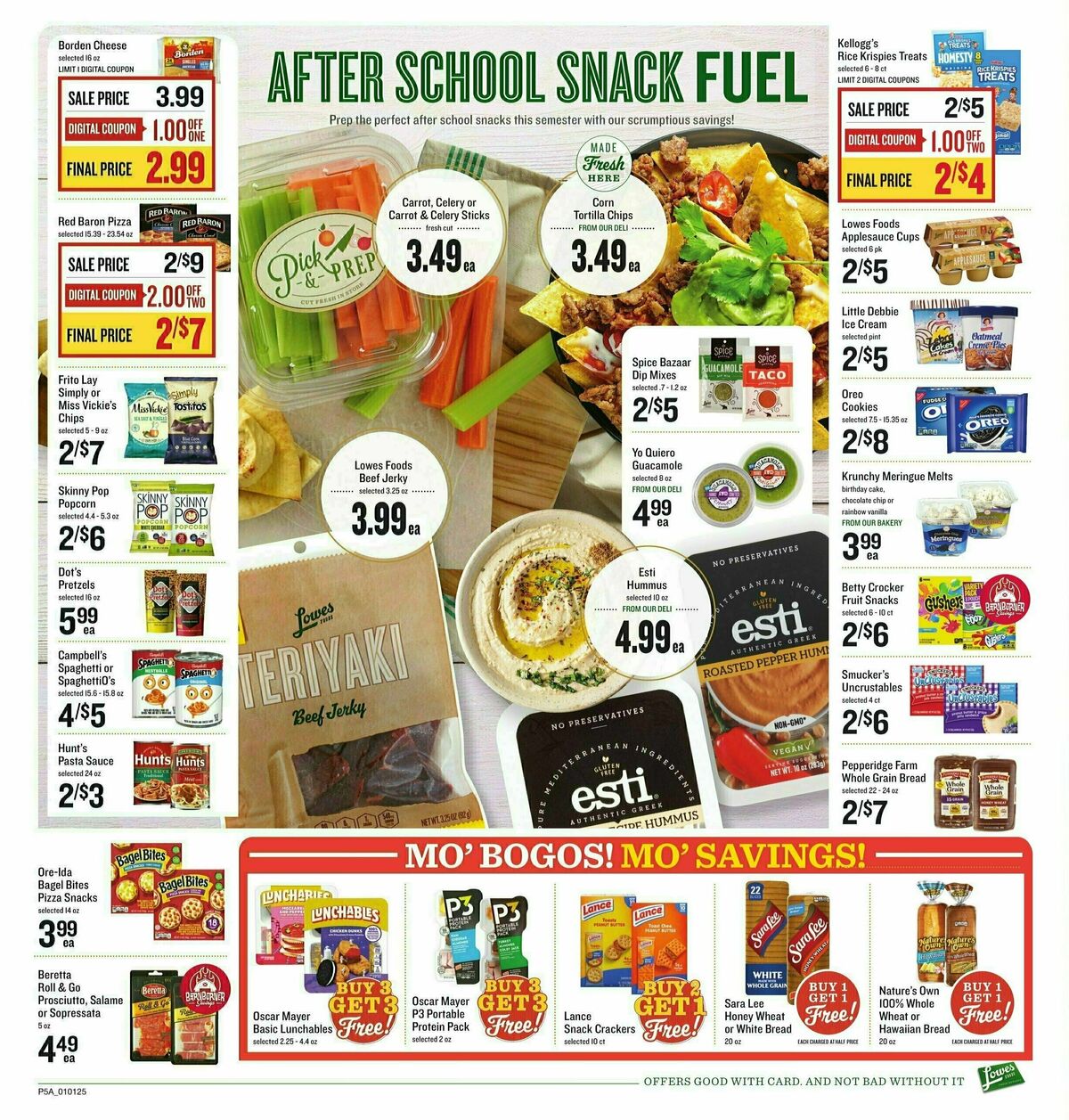 Lowes Foods Weekly Ad from January 1