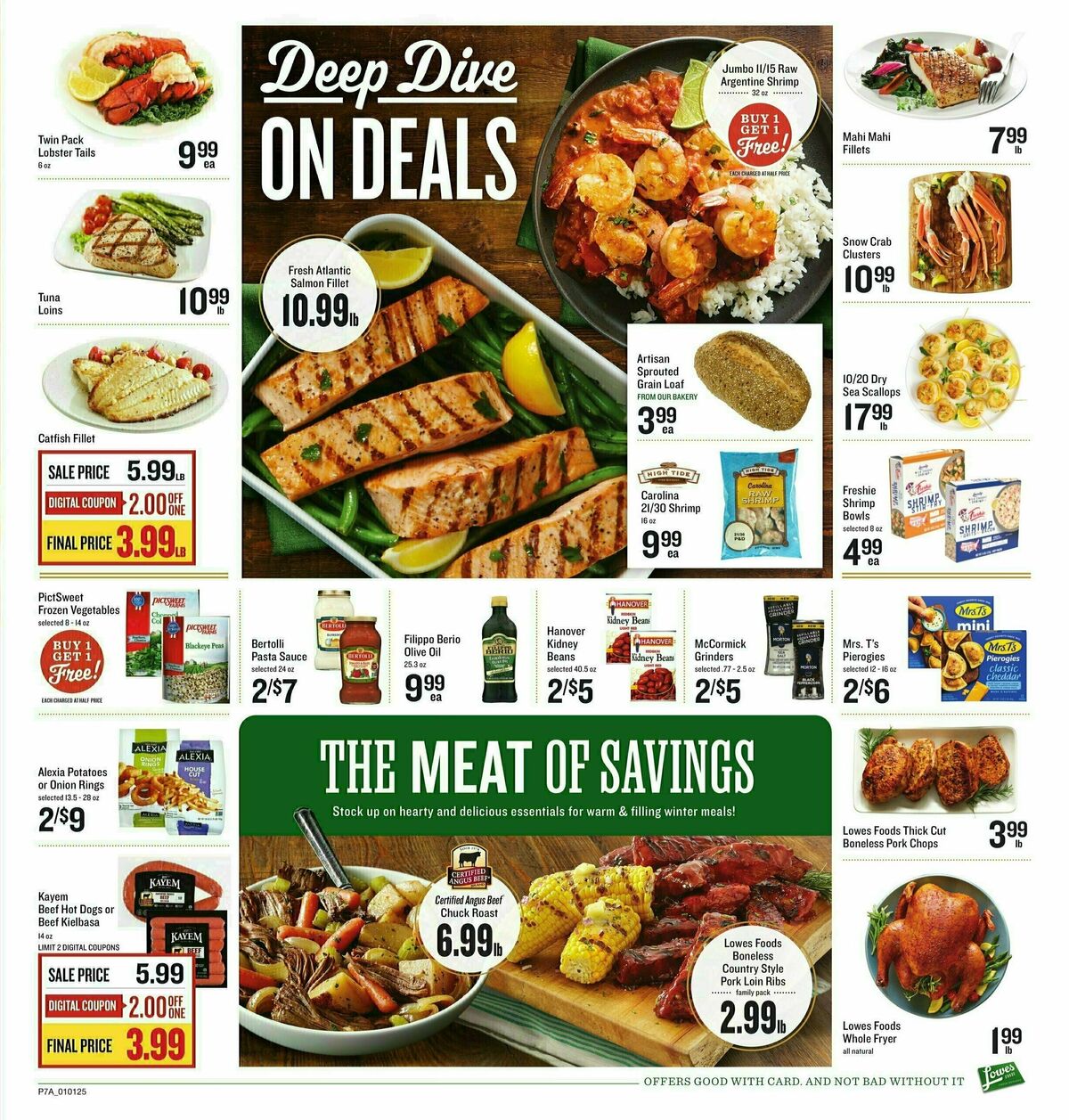 Lowes Foods Weekly Ad from January 1