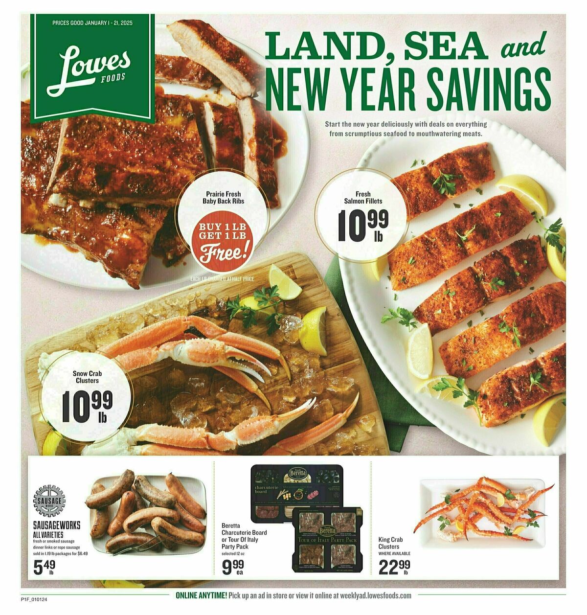 Lowes Foods Weekly Ad from January 1