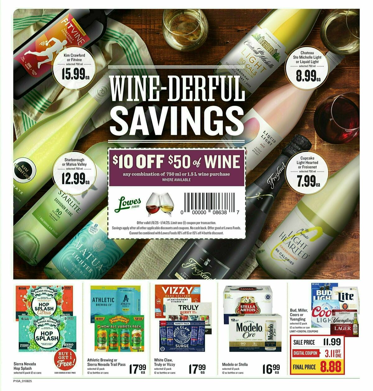 Lowes Foods Weekly Ad from January 8