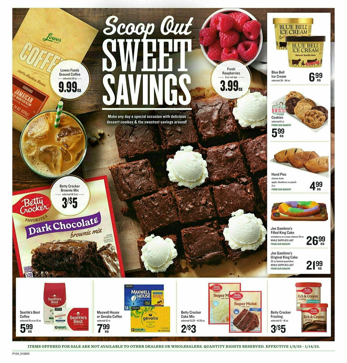 Lowes Foods Weekly Ad from January 8