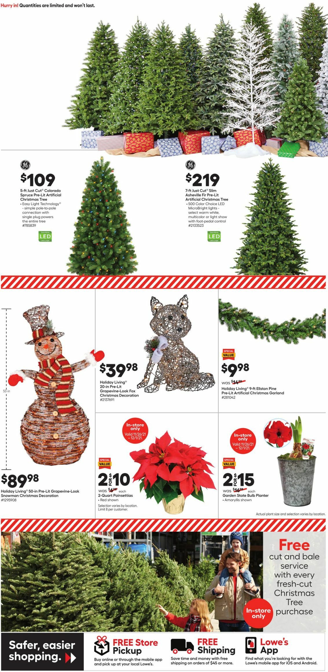 Lowe's Weekly Ad from November 25