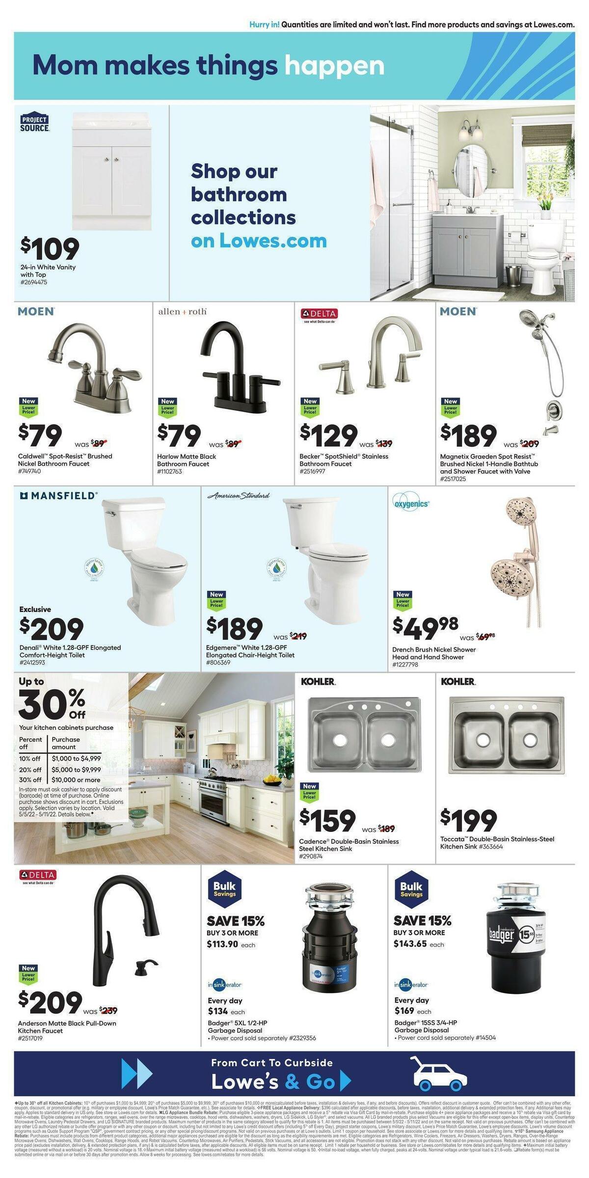 Lowe's Weekly Ad from May 5