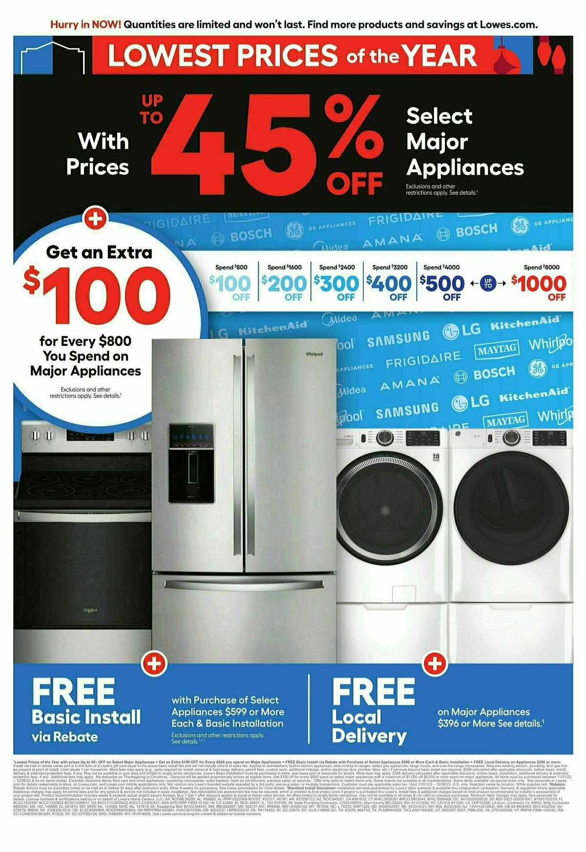 Lowe's Weekly Ad from November 30