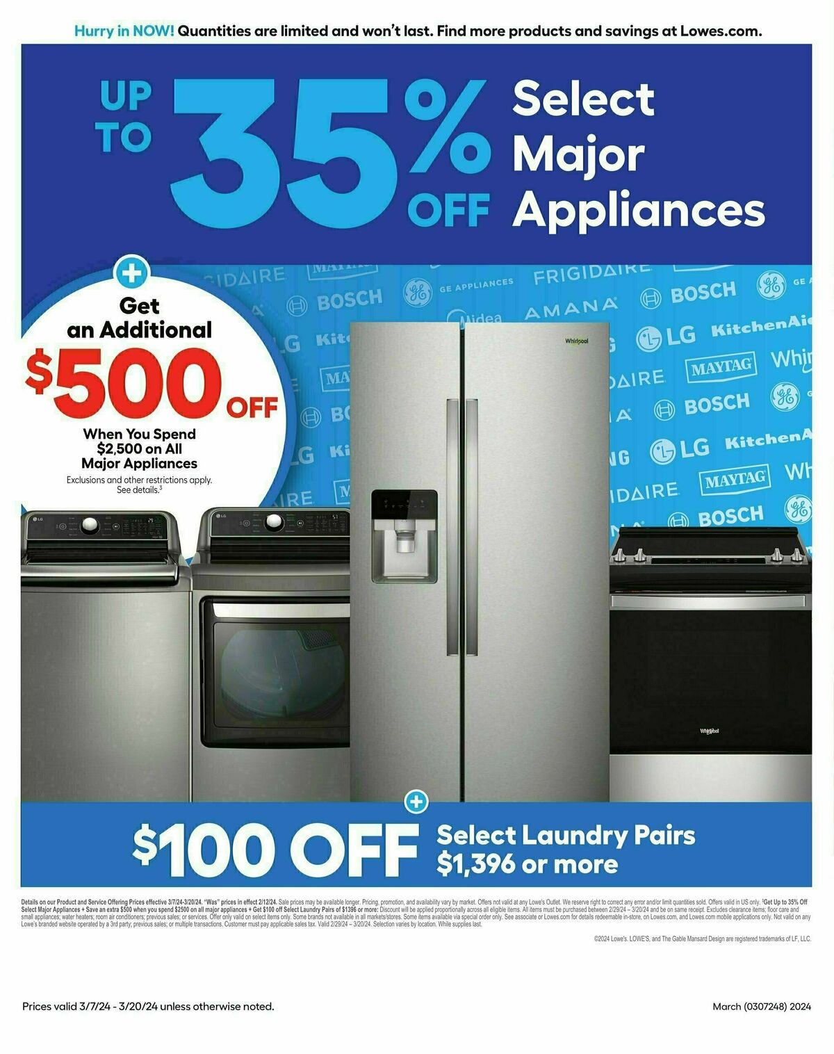 Lowe's Weekly Ad from March 7