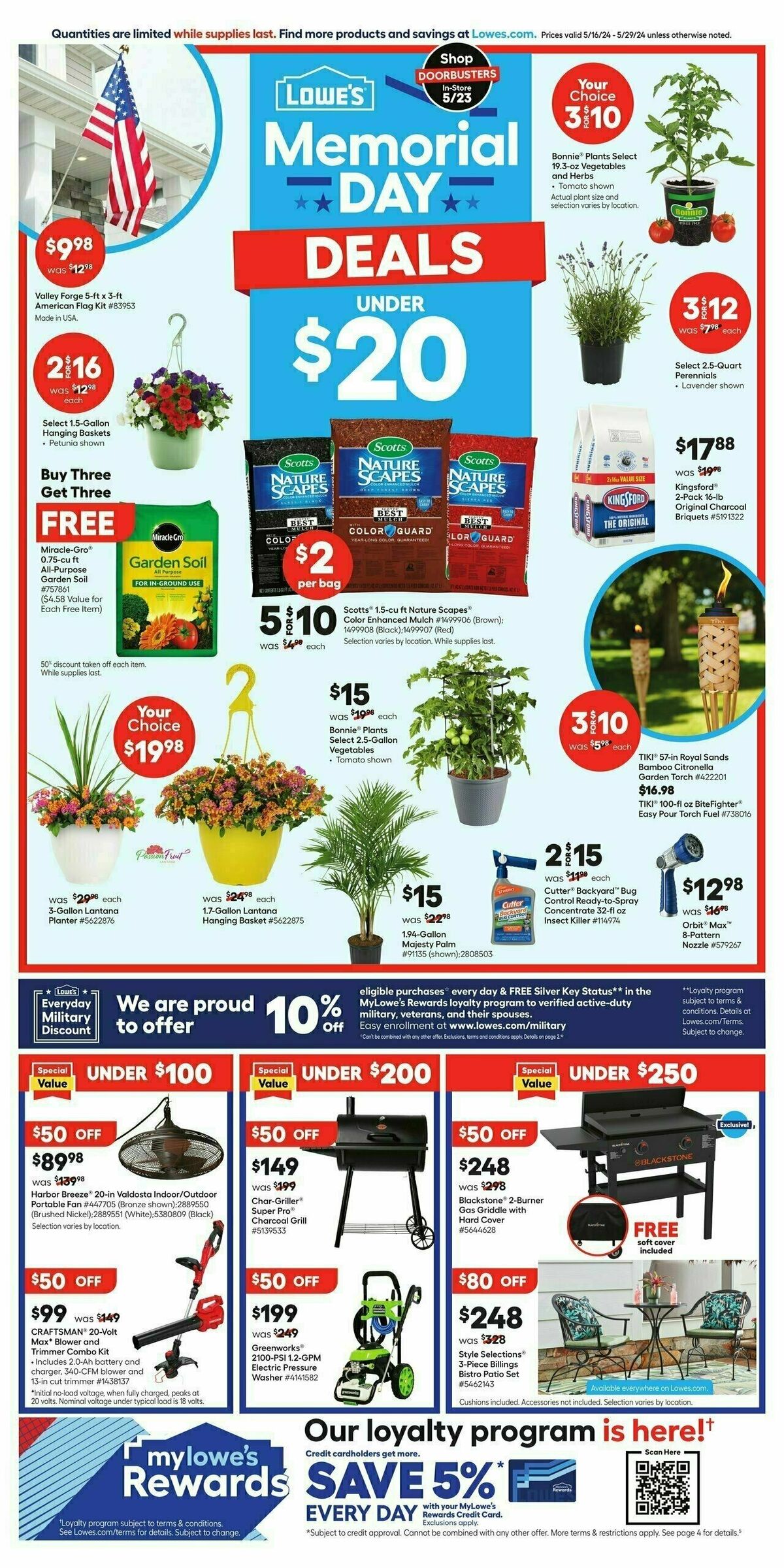 Lowe's Weekly Ad from May 16
