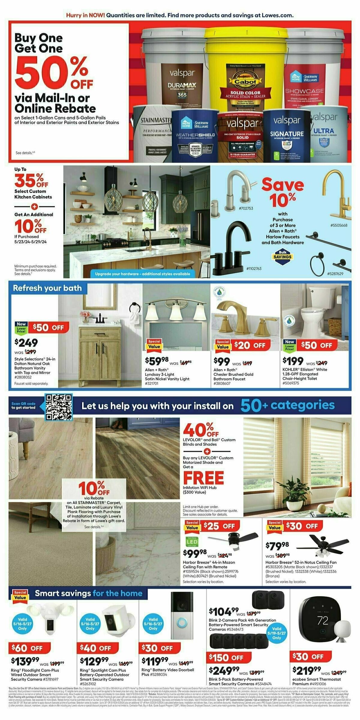 Lowe's Weekly Ad from May 16